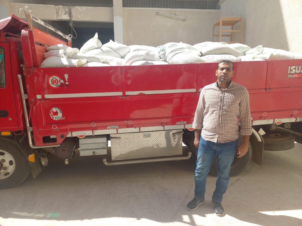 تموين قنا يحبط محاولة تهريب 6 أطنان دقيق بلدي قبل بيعها في السوق السوداء