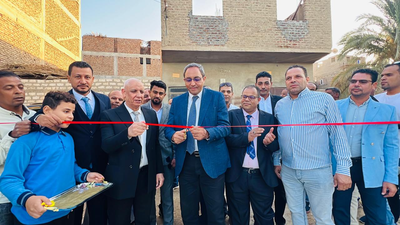 محافظ قنا يفتتح محطة مياه العيايشا المدمجة بعد إحلالها وتجديدها بتكلفة ٢٠ مليون جنيه