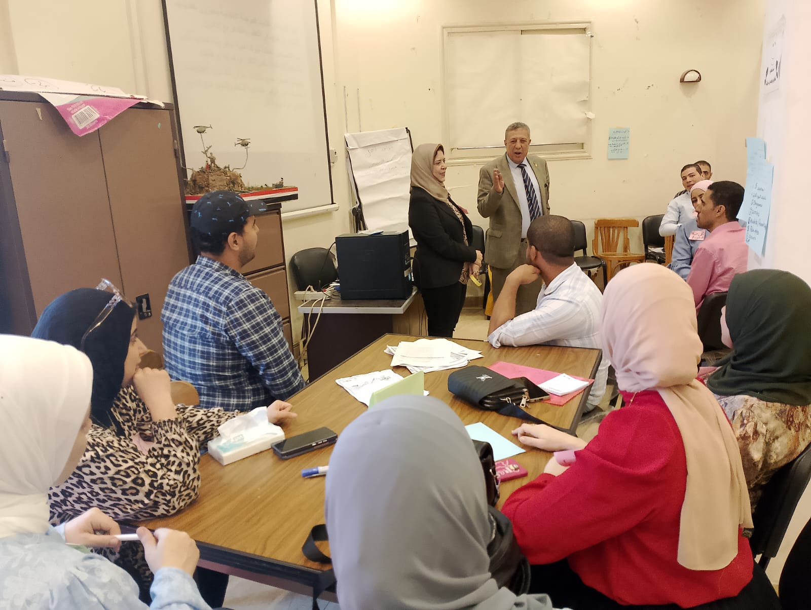 وكيل تعليم البحيرة يتابع تدريب تخلفات الدفعة الخامسة من مبادرة الـ ٣٠ ألف معلم