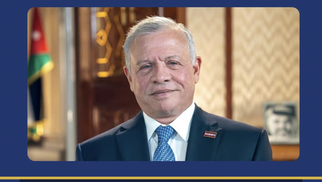 عاهل الأردن : الشرق الأوسط محكوم عليه بالهلاك إذا لم تقم  الدولة الفلسطينية