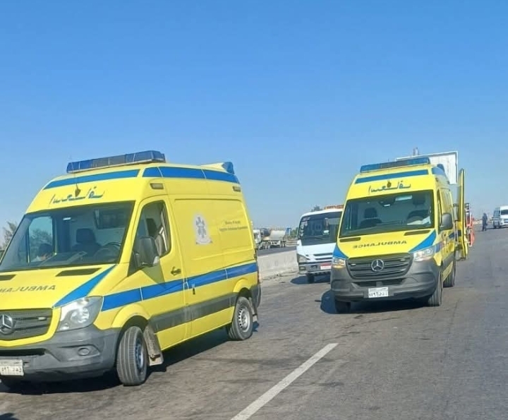 مصرع وإصابة شخصين إثر إصطدام  موتوسيكلين بالبحيرة