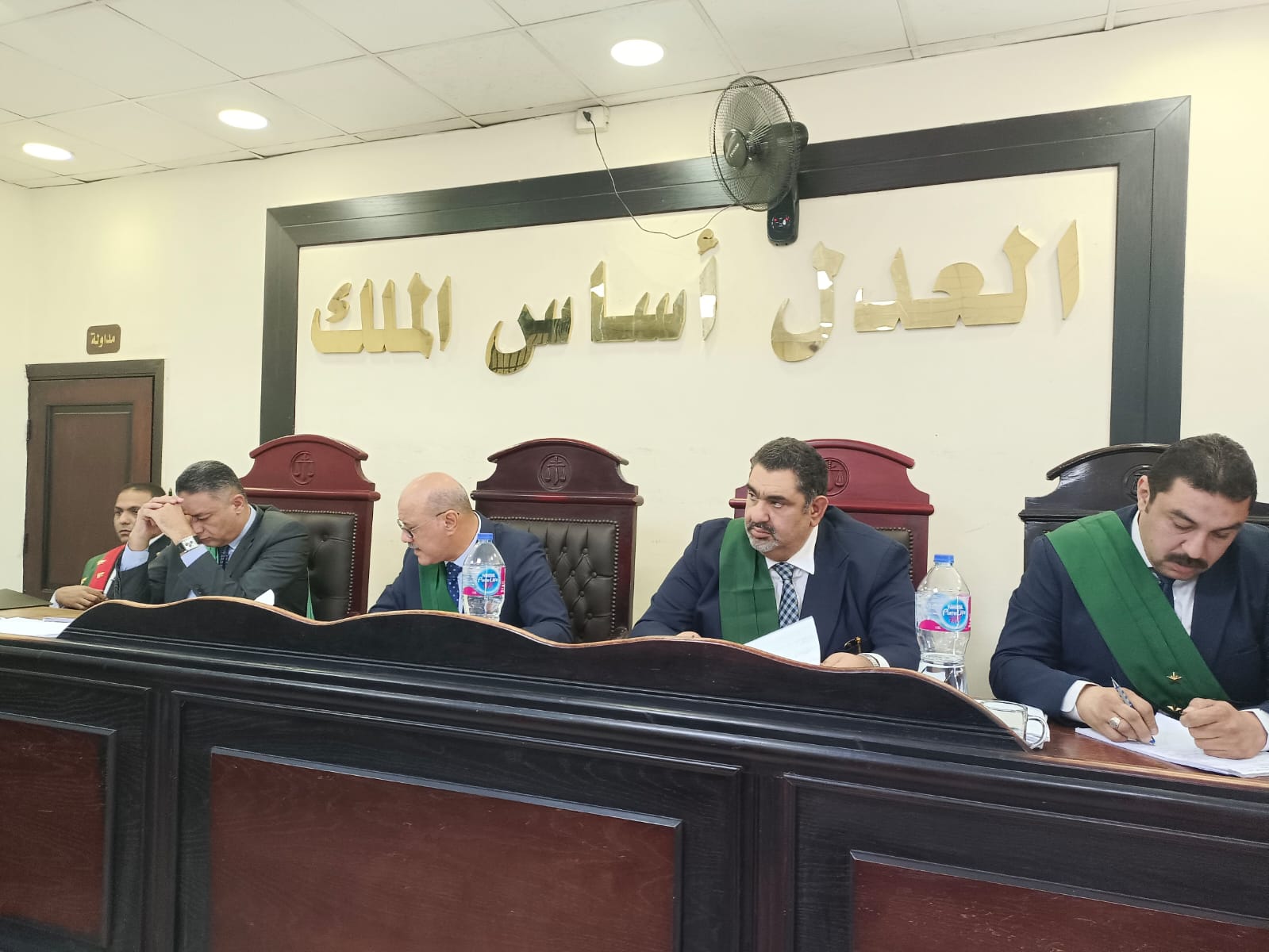 هيئة محكمة جنايات دمنهور الدائرة الخامسة