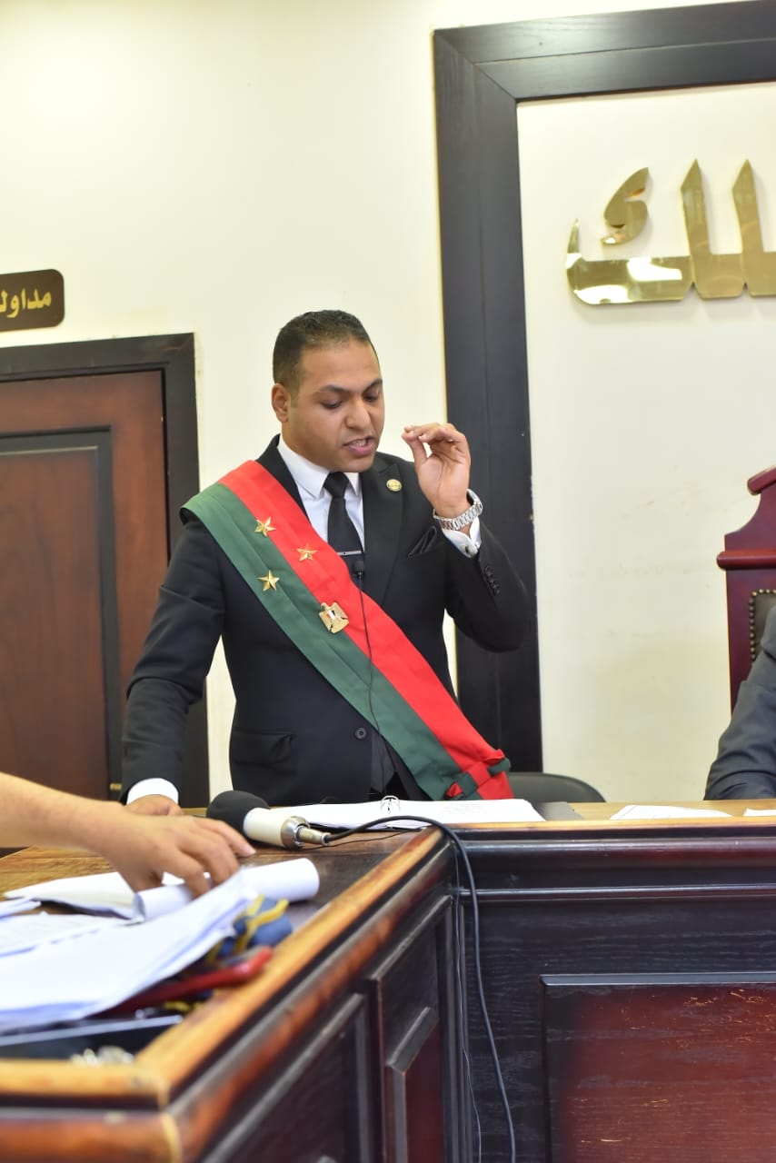 المستشار محمد طارق ممثل النيابة العامة