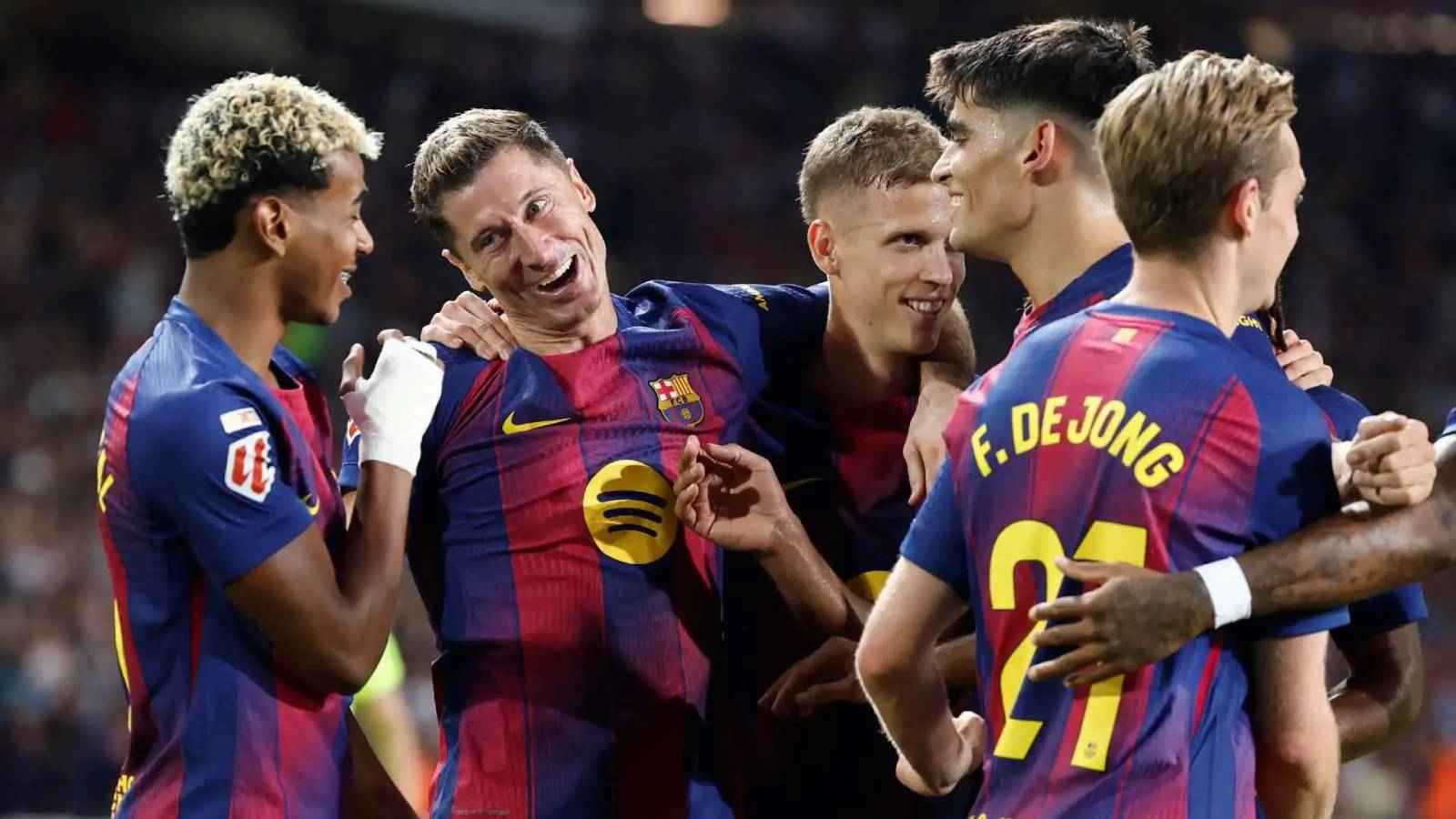 برشلونة يكتسح أوليمبياكوس بسداسية في دوري أبطال أوروبا.. فيديو