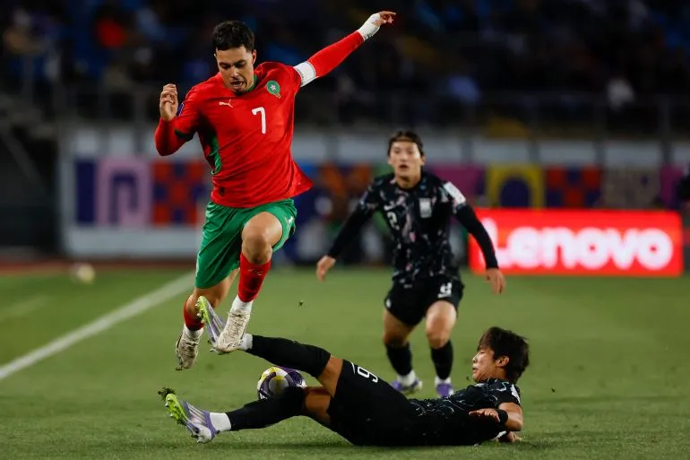 القنوات المجانية الناقلة لمباراة المغرب وكوريا الجنوبية في كأس العالم للشباب