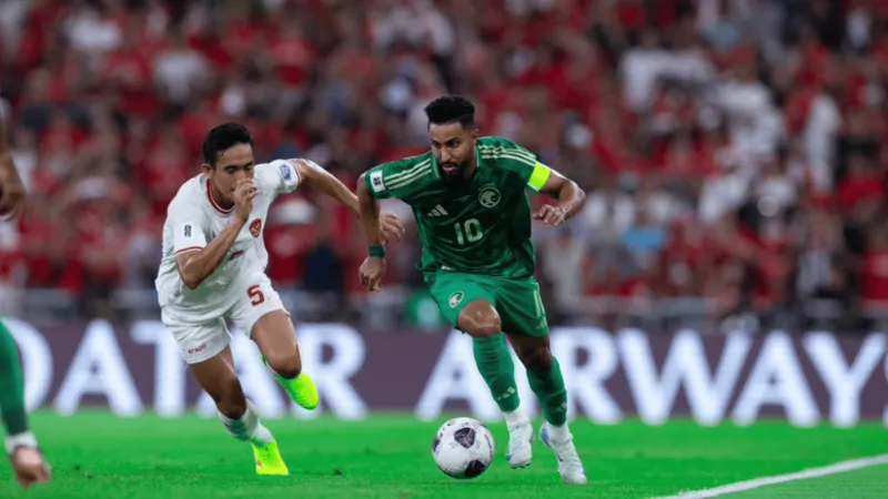 موعد مباراة السعودية وإندونيسيا والقنوات الناقلة