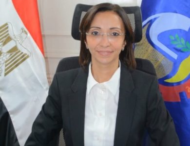 الدكتورة جاكلين عازر محافظ البحيرة