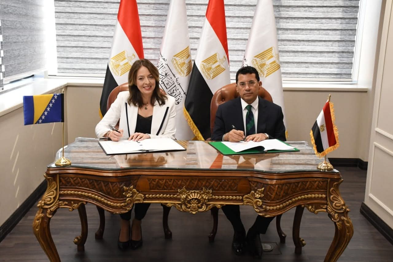 مذكرة تفاهم بين مصر والبوسنة والهرسك فى مجال الشباب