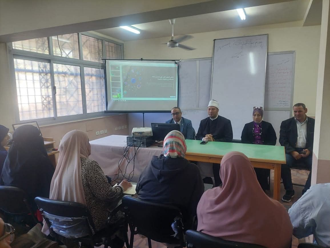 إطلاق البرنامج التدريبى المركزى لموجهى عموم الحاسب الآلي بمنطقة الإسكندرية الأزهرية