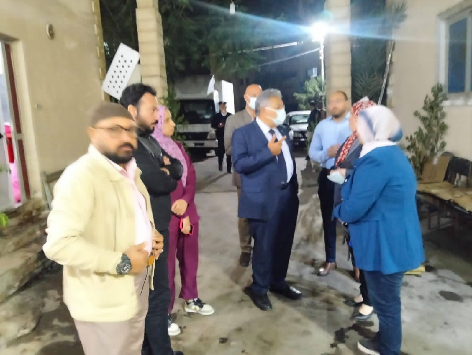 محافظ الدقهلية يستجيب  لشكاوى المواطنين ويوقف محرقة نفايات طبية خطرة فى بلقاس