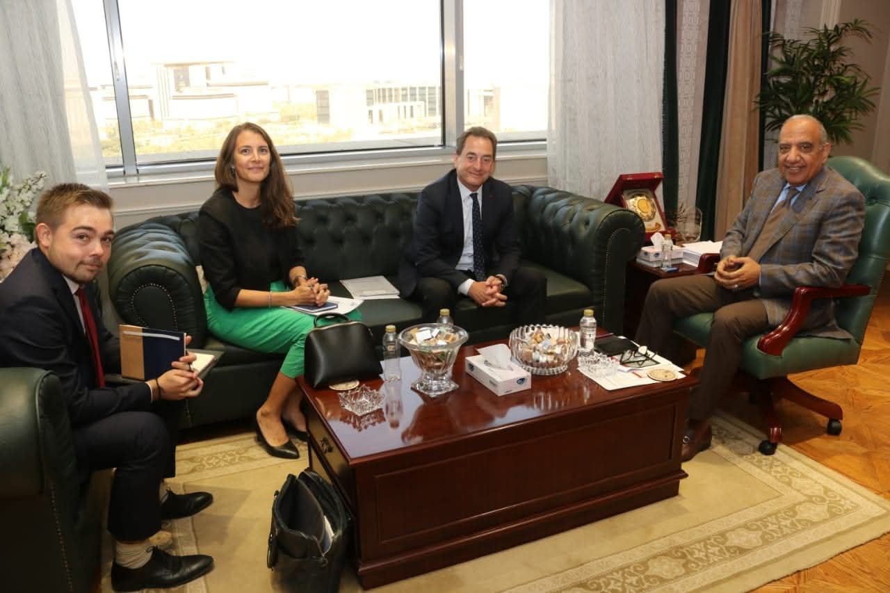 وزير الكهرباء يبحث مع سفير فرنسا بالقاهرة دعم وتعزيز فرص الشراكة