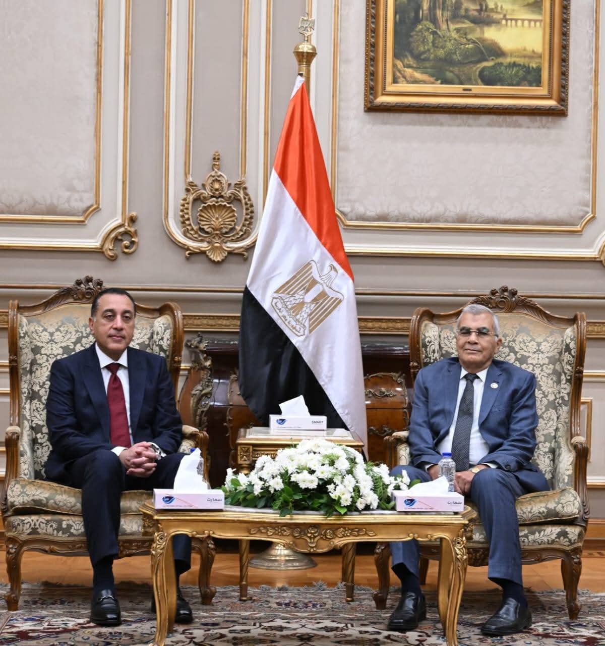 رئيس مجلس الشيوخ يؤكد حرص المجلس على تعزيز التعاون مع الحكومة لخدمة الوطن والمواطن
