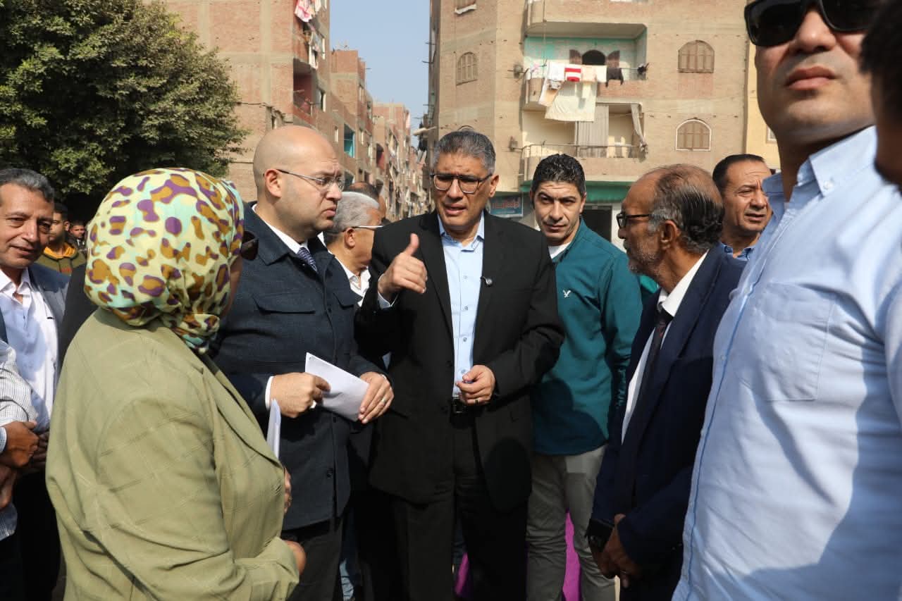 محافظ الجيزة يتفقد تطوير طرق كرداسة وأوسيم والمنيرة الغربية