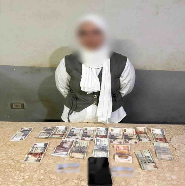 ضبط سيدة تحاول شراء أصوات الناخبين في بسيون