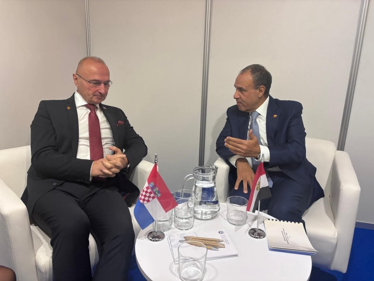 وزير الخارجية لنظيره الكرواتى : ضرورة المضي قدماً فى مقترح تشغيل خط "الرورو" بين موانئ البلدين