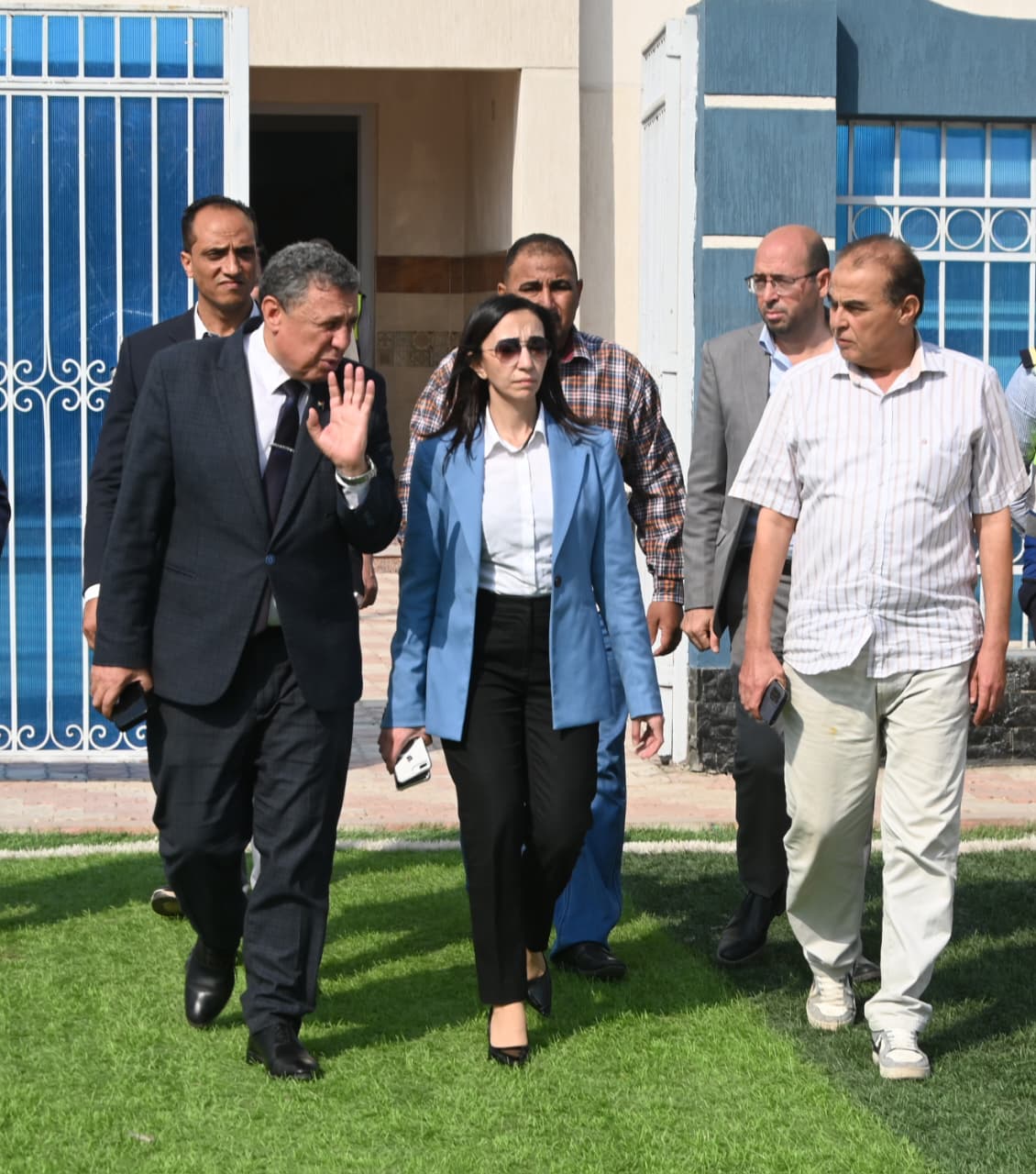 محافظ البحيرة تتفقد مدرسة STEM بدمنهور