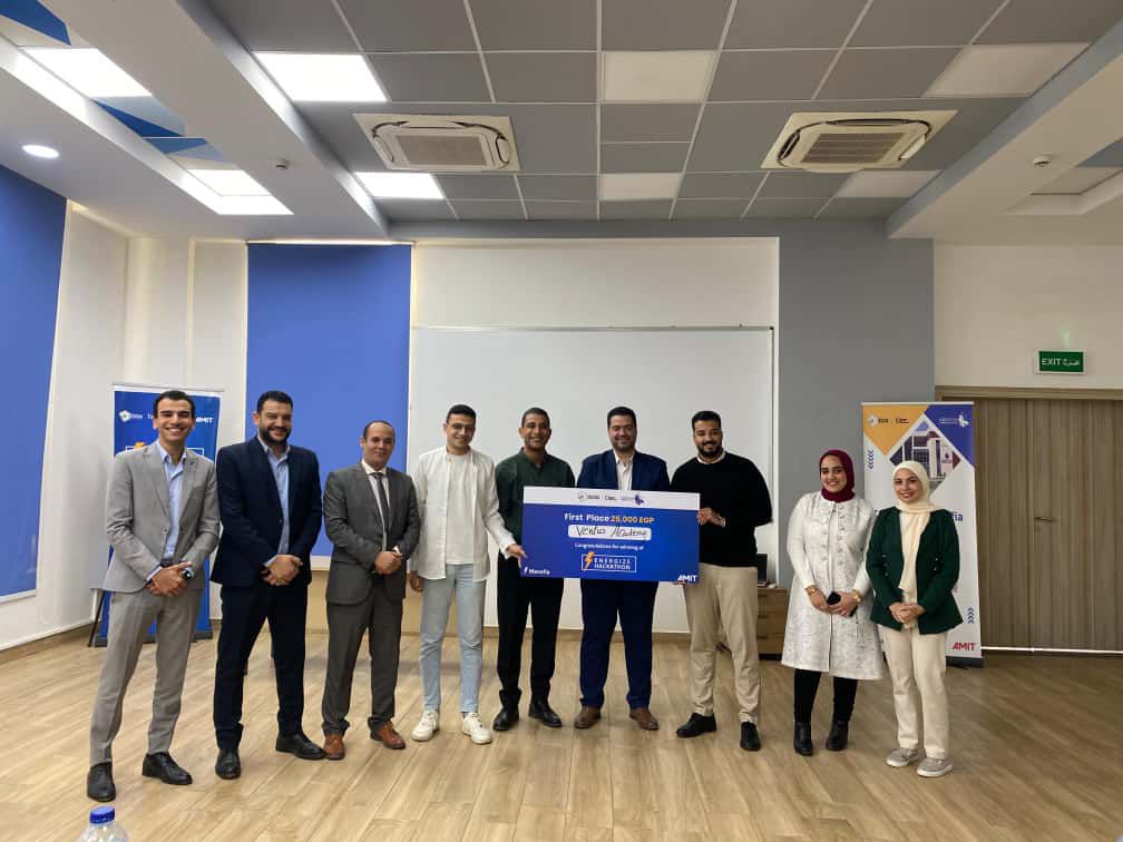 جامعة الدلتا التكنولوجية تحصد المراكز الأولى في هاكثون Energize بمركز إبداع مصر الرقمية