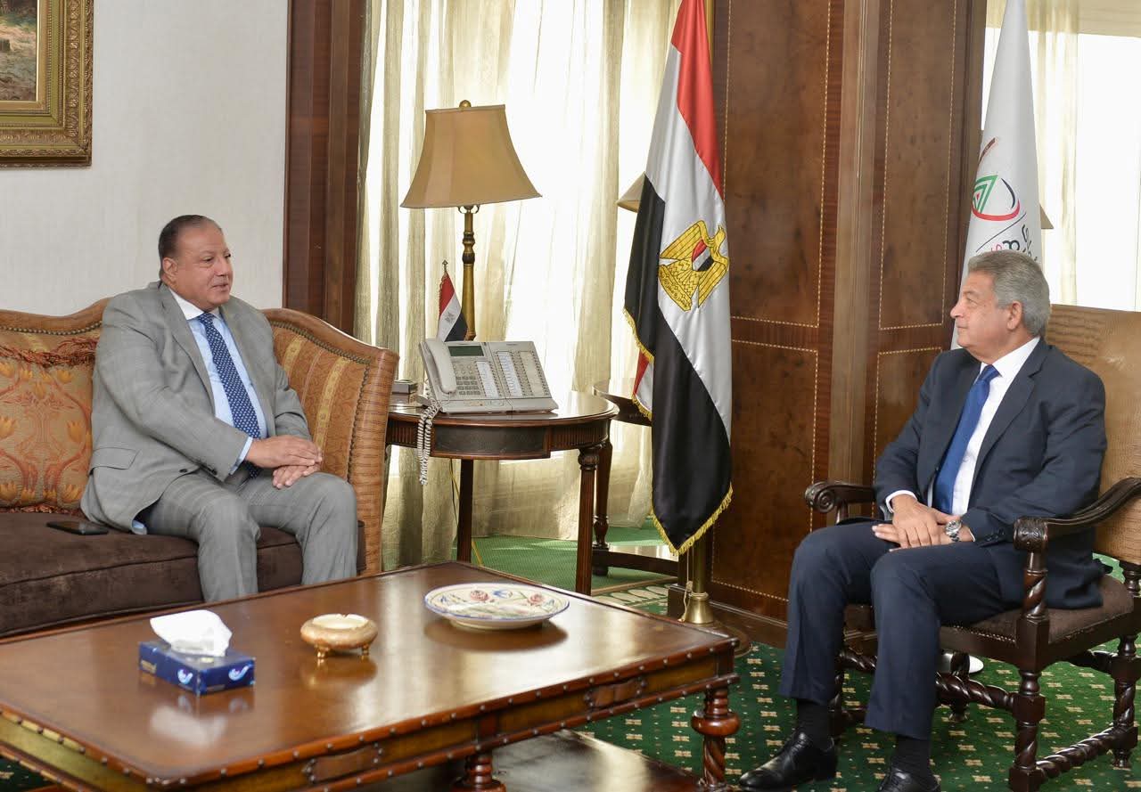 رئيس الأعلى للإعلام يبحث مع رئيس جهاز الملكية الفكرية سبل التعاون المشترك
