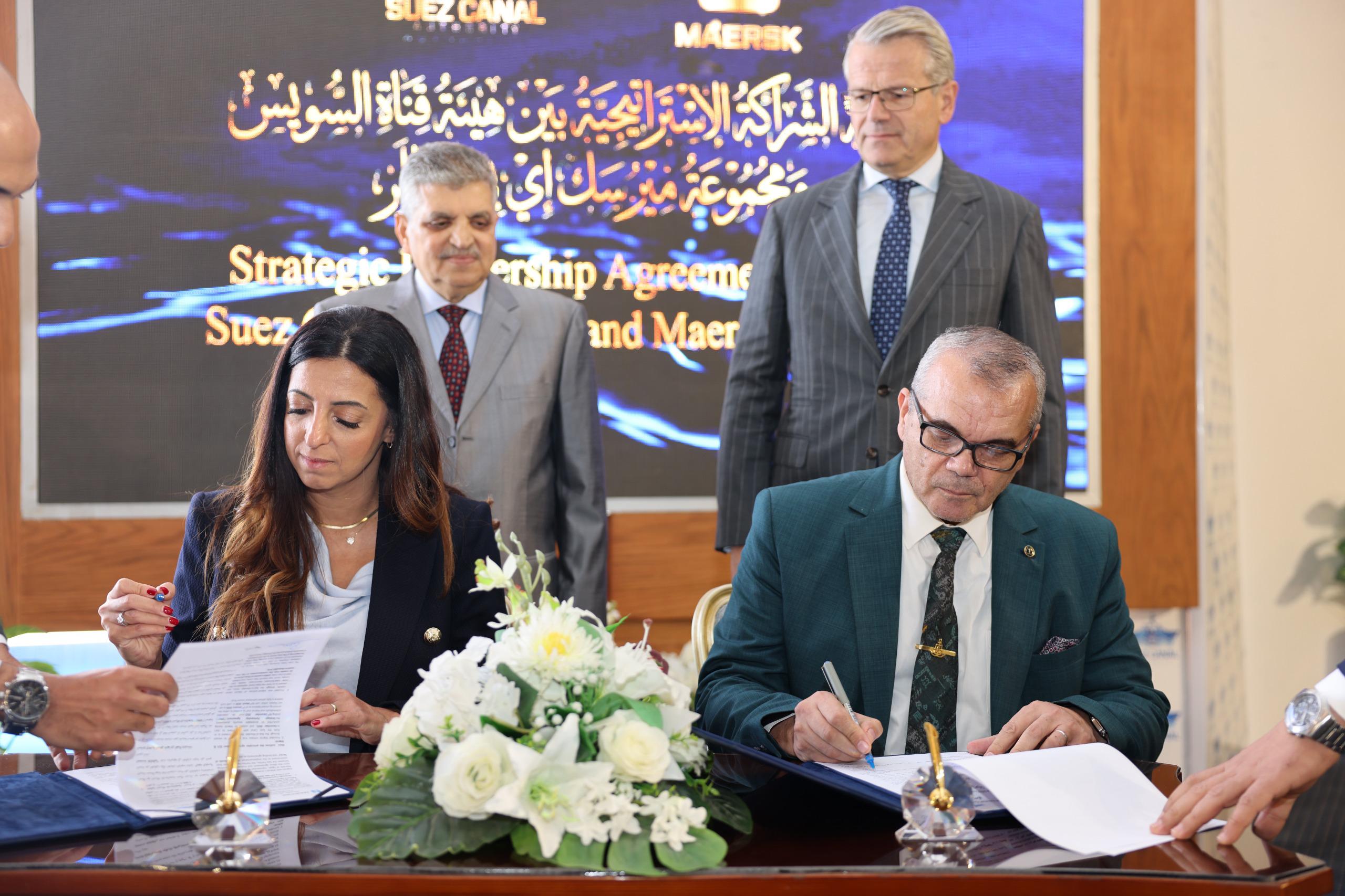 قناة السويس تستعيد زمام الملاحة العالمية بشراكة ميرسك الاستراتيجية