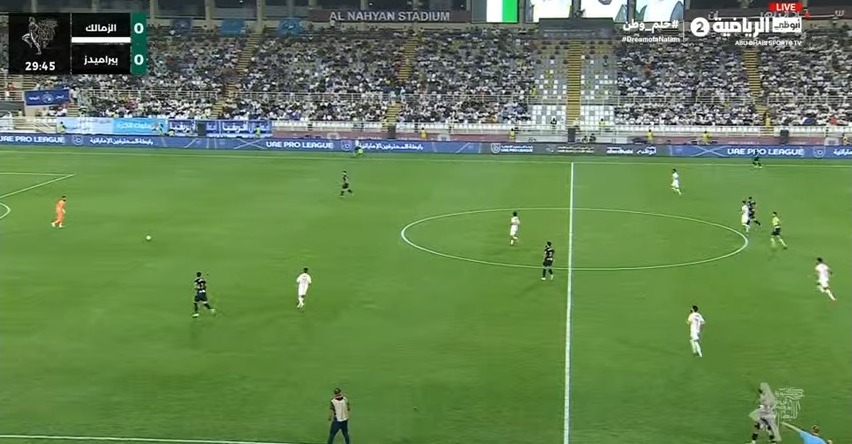 نتيجة مباراة الزمالك وبيراميدز نصف نهائي كأس السوبر المصري