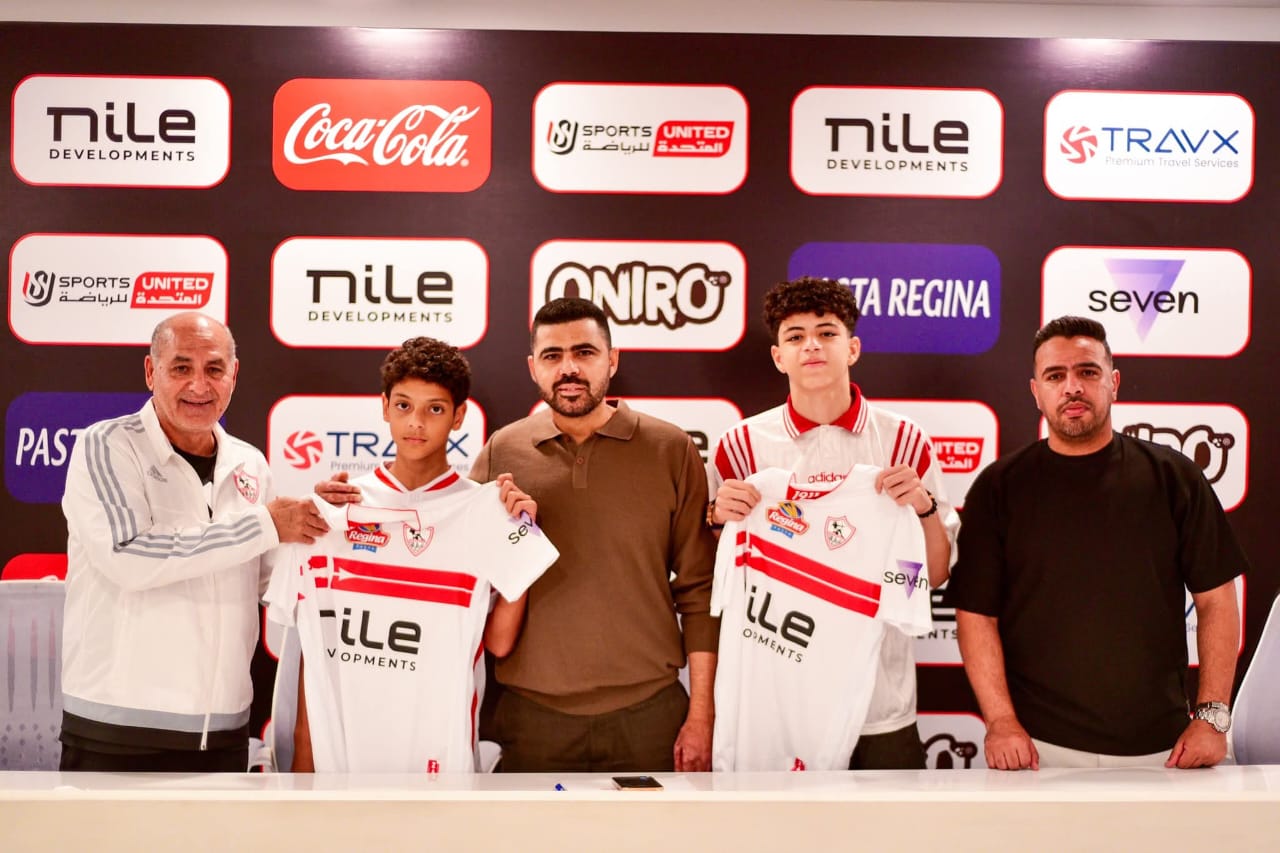 آدم وآسر محمد صبري ينضمان لناشئين الزمالك