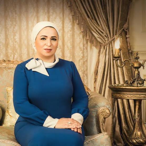 انتصار السيسي ترحب بضيوف مصر في افتتاح المتحف المصري الكبير