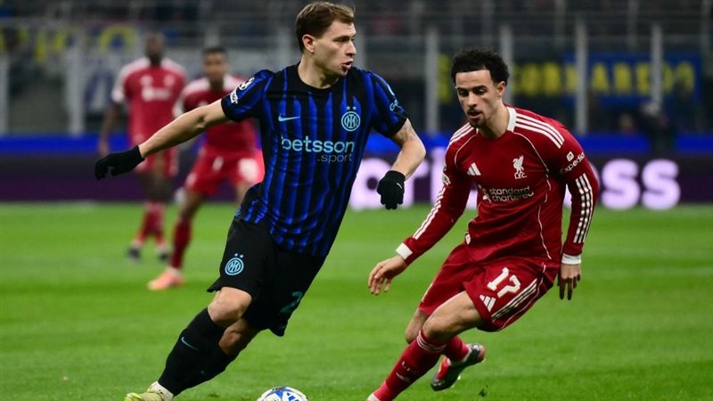 هدف ليفربول الملغي امام انتر ميلان بدوري ابطال اوروبا