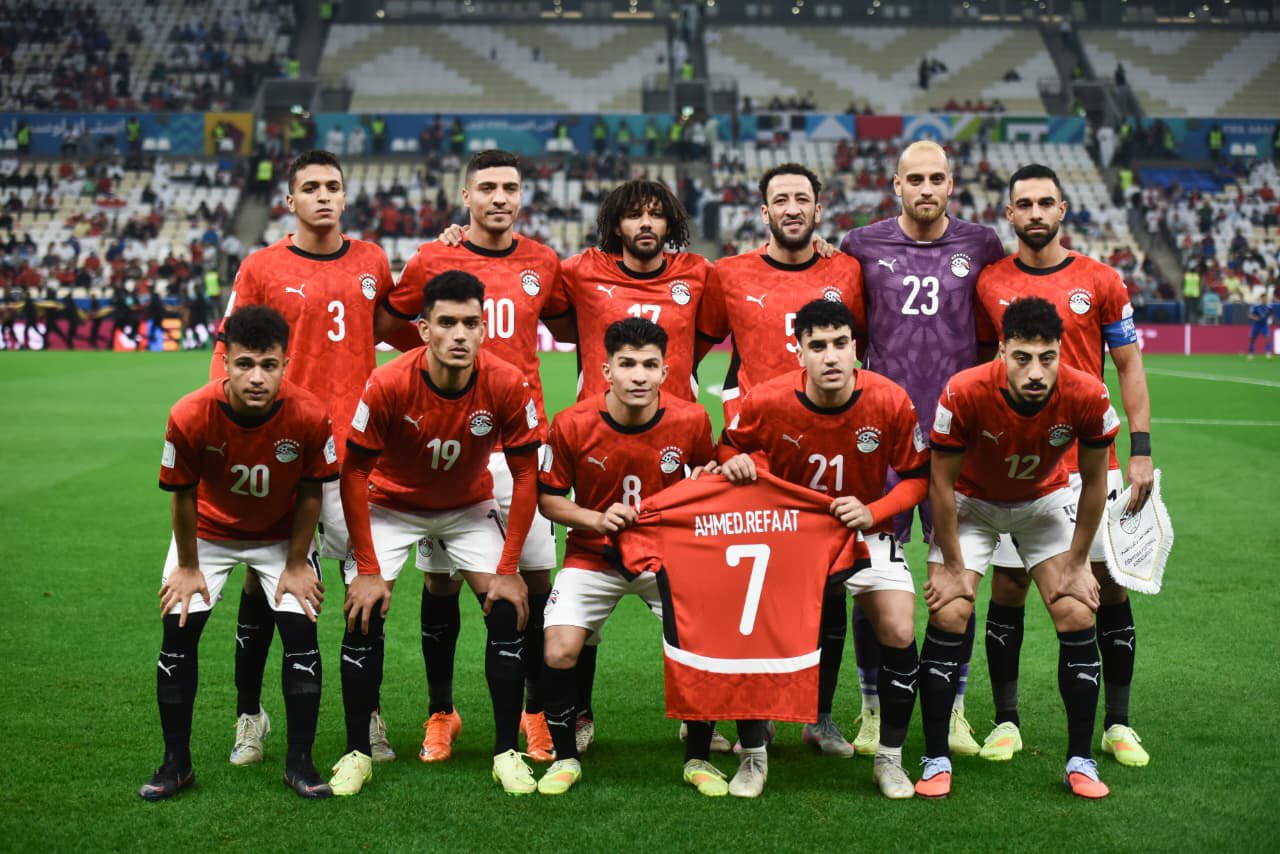 تشكيل منتخب مصر الرسمي أمام الأردن في كأس العرب 2025