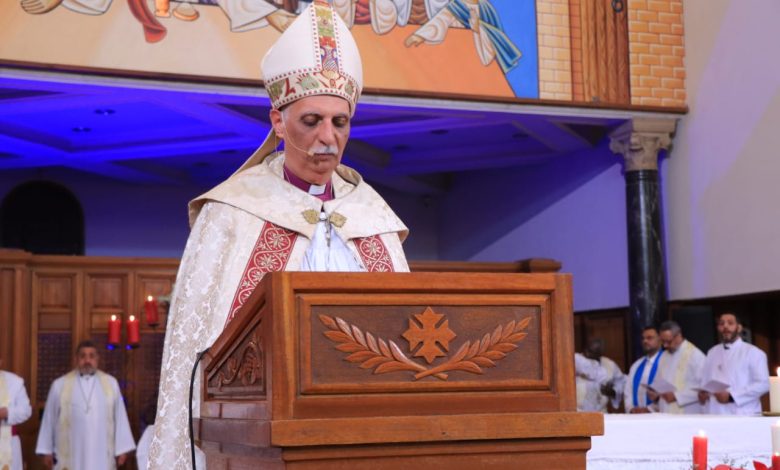 بدء قداس عيد الميلاد