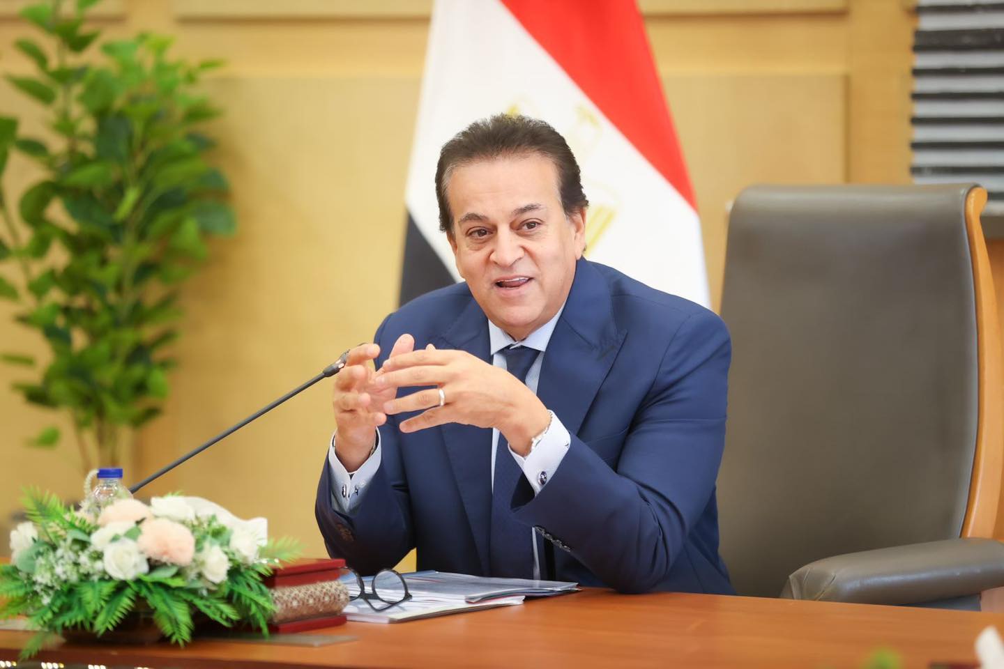 وزير الصحة يوجه بسرعة الانتهاء من تطوير مستشفى الخانكة للصحة النفسية