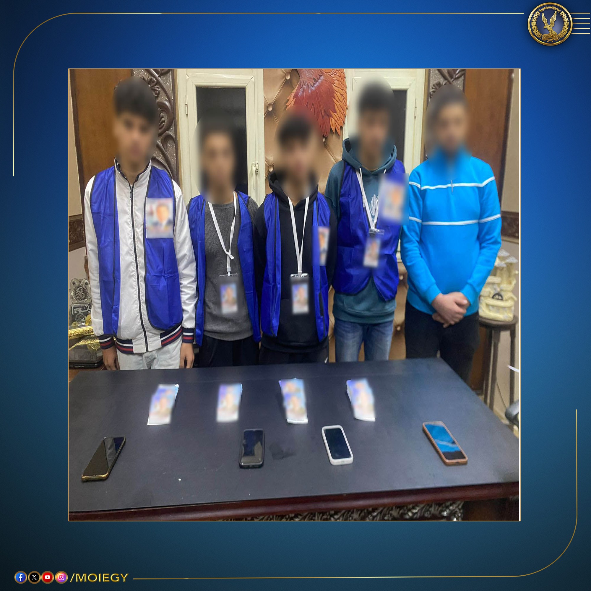 ضبط 9 أشخاص بحوزتهم كروت دعاية انتخابية بالبحيرة.. ماذا حدث؟