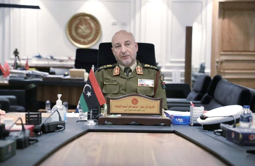 الحكومة الليبية تعلن الحداد 3 أيام على رئيس الأركان