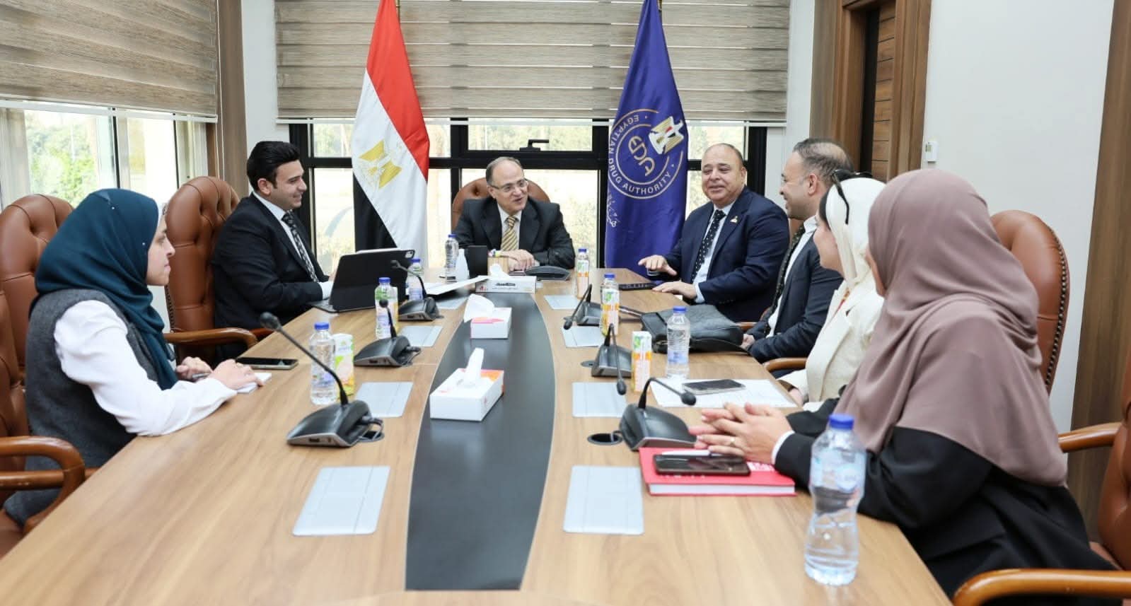 هيئة الدواء المصرية تبحث مع شركة "نابكو فارما" تعزيز استثماراتها وتطوير الصناعة الدوائية