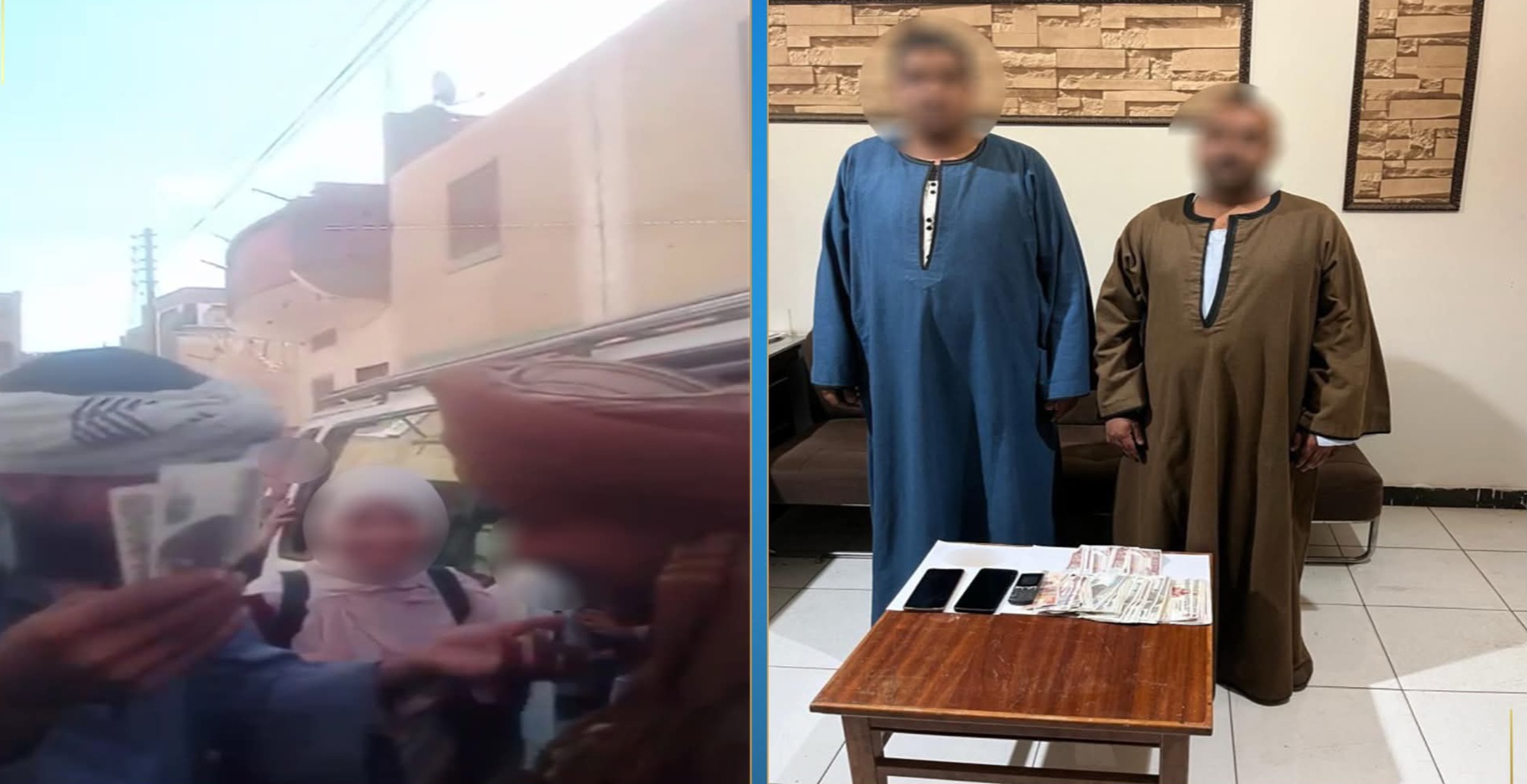 ضبط شخصين بسوهاج لتوزيعهما مبالغ مالية على الناخبين لدعم مرشحين