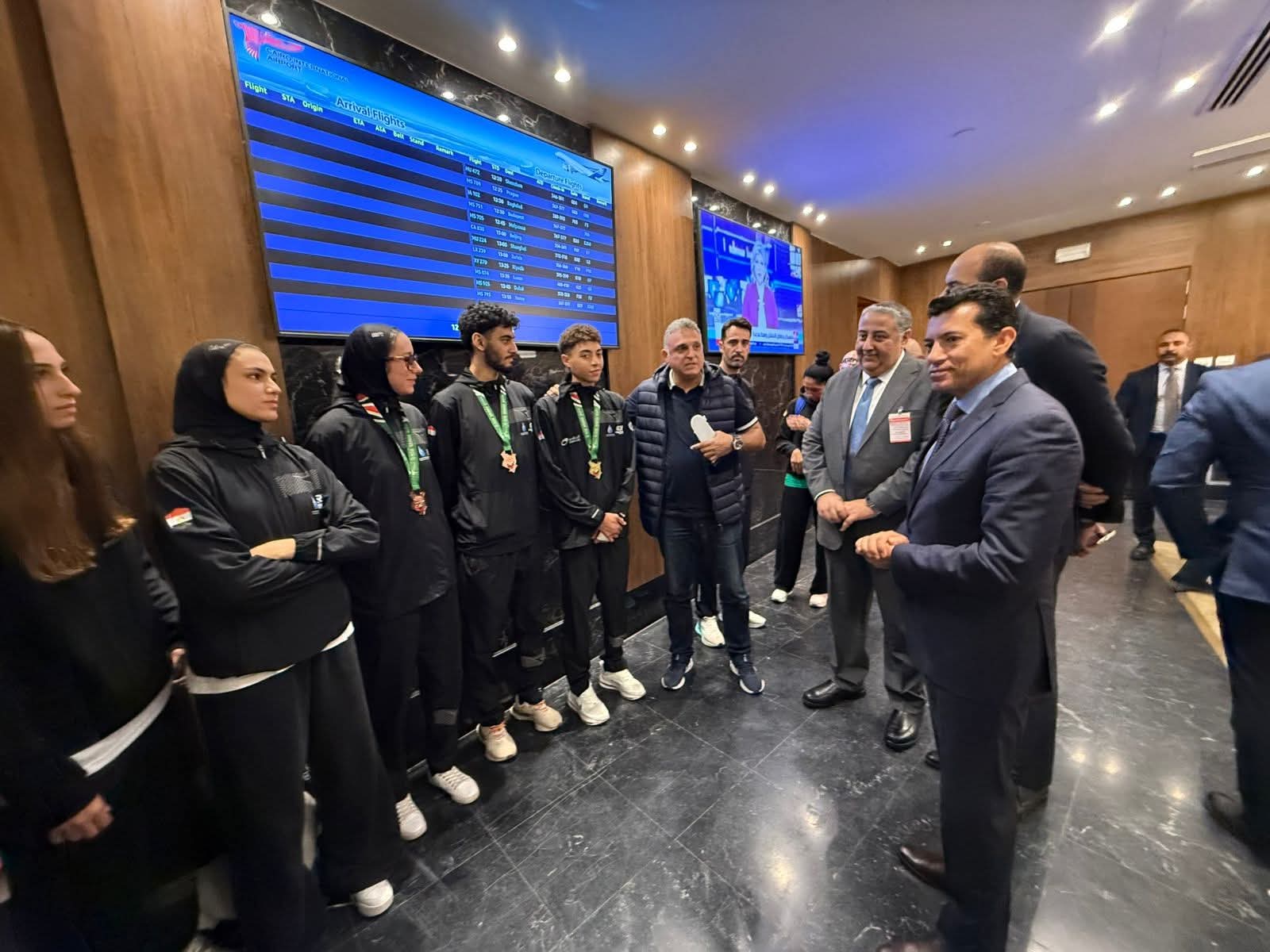 وزير الرياضة يشيد بأبطال التايكوندو المصري بعد الإنجاز العالمي في كينيا
