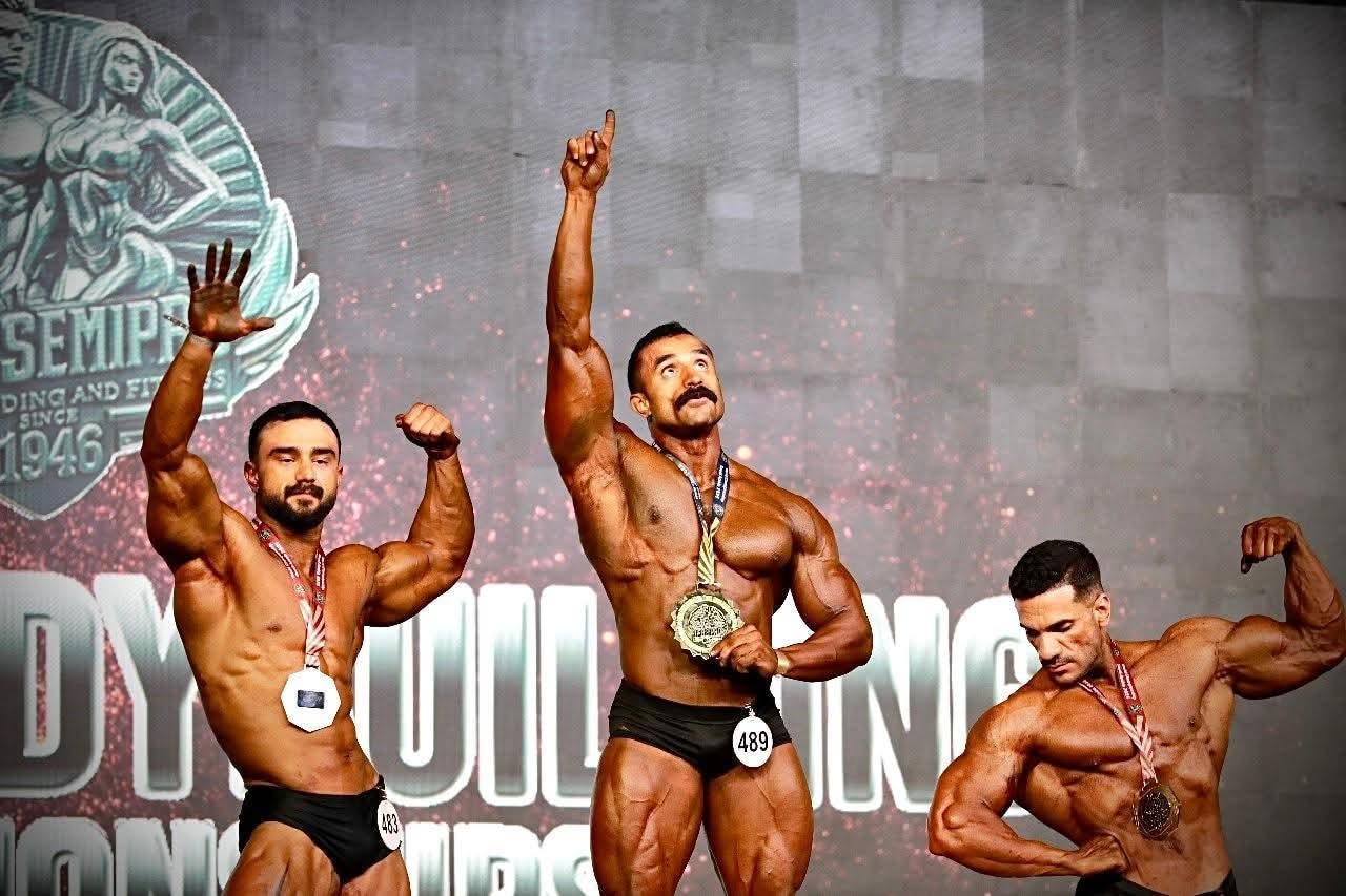 فريق كمال الأجسام للقوات المسلحة يحقق عدداً من الميداليات فى بطولة العالم بالسعودية