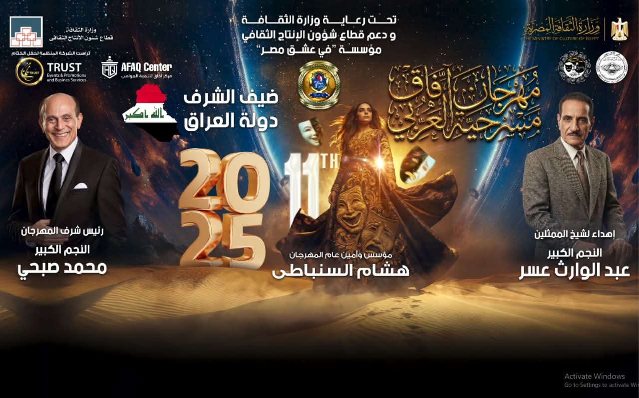 الفائزون بجوائز الدورة الـ 11 لمهرجان آفاق مسرحية