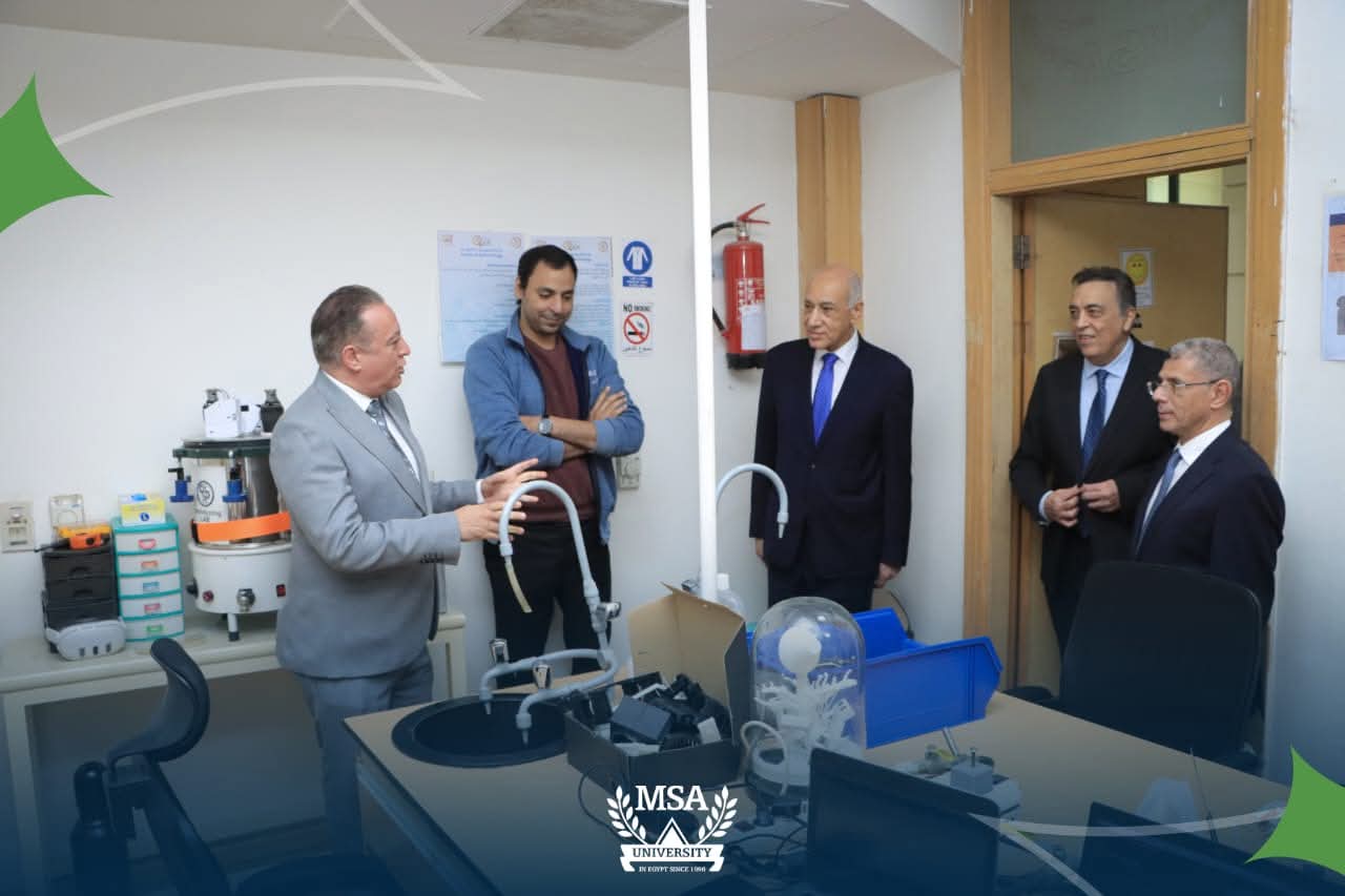 جامعة MSA تستقبل رئيس جامعة الشارقة لبحث آفاق التعاون الأكاديمى والبحثى