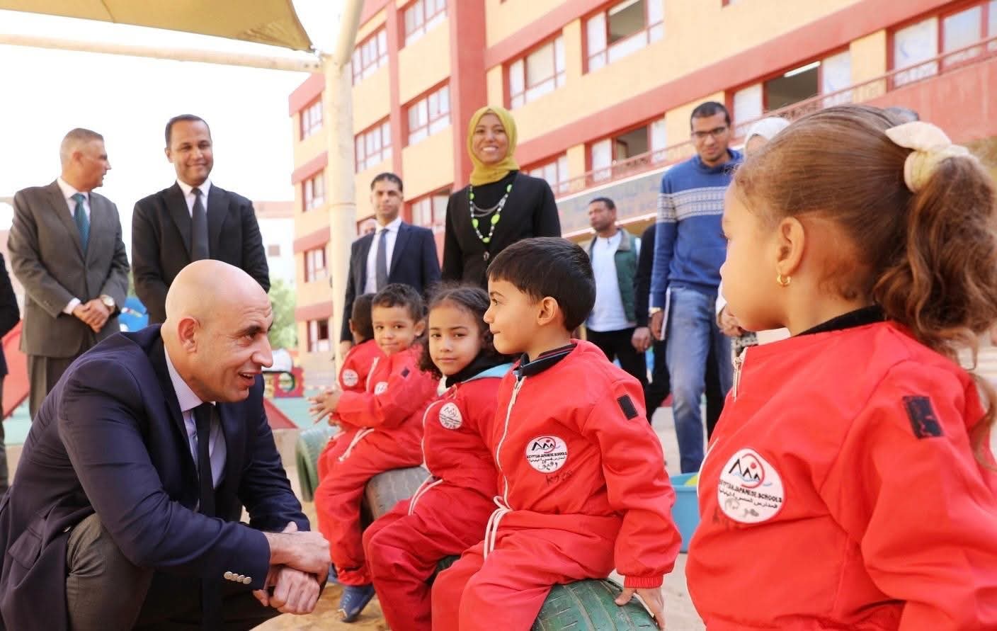 وزير التعليم يتفقد المدرسة المصرية اليابانية ومدرسة محمد الدمرداش الابتدائية المشتركة بأسوان