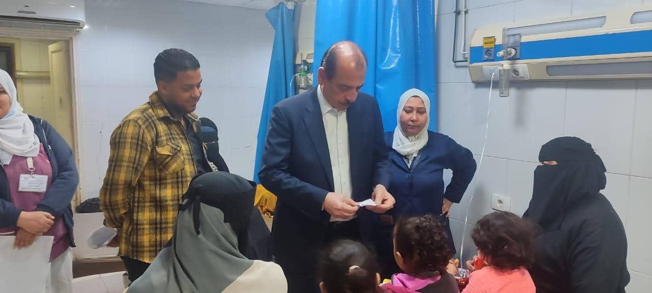 نائب وزير الصحة يحيل إدارة مستشفى الحوامدية العام للتحقيق خلال جولة مفاجئة بالجيزة