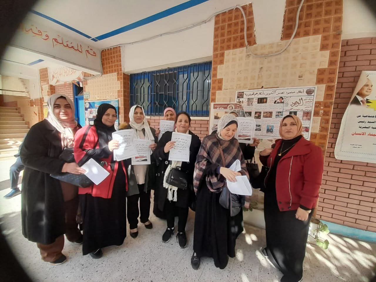 المرأة تتصدر المشهد الإنتخابى بالشرقية وتشارك بقوة  في جولة الإعادة بإنتخابات مجلس النواب ٢٠٢٥