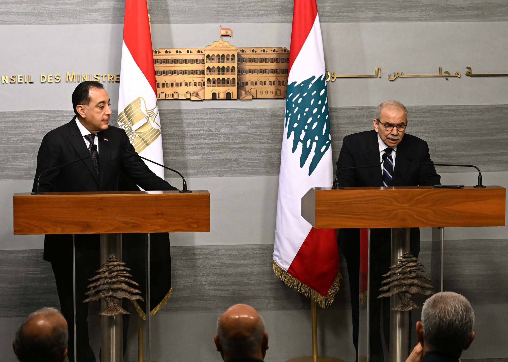 رئيس الوزراء اللبناني: نثمن الدعم المصري لإنهاء الإحتلال الإسرائيلي لأجزاء من جنوب لبنان ووقف الأعمال العدائية