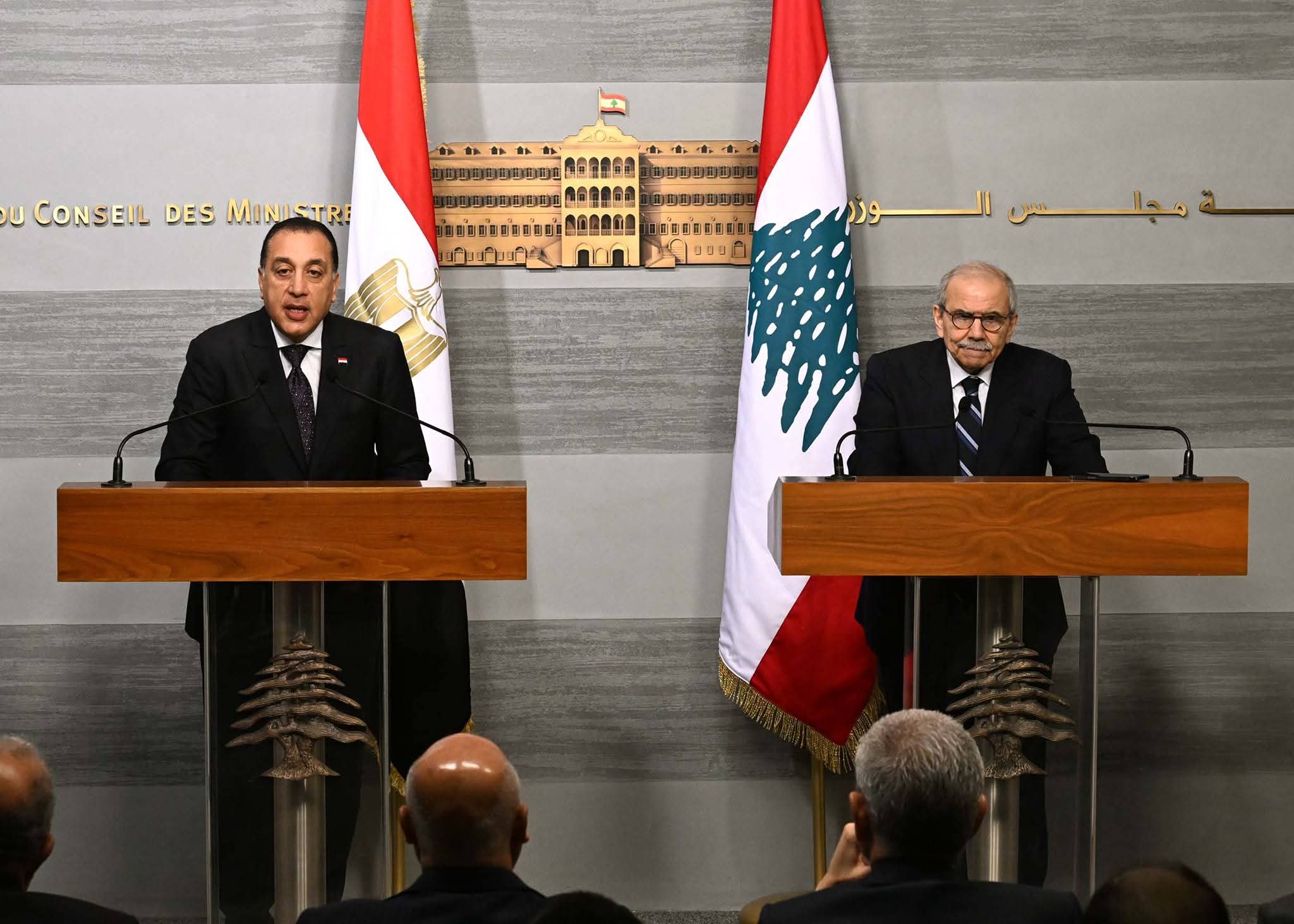 رئيس الوزراء يؤكد مَوقفَ مصر الثابت والداعم للبنان