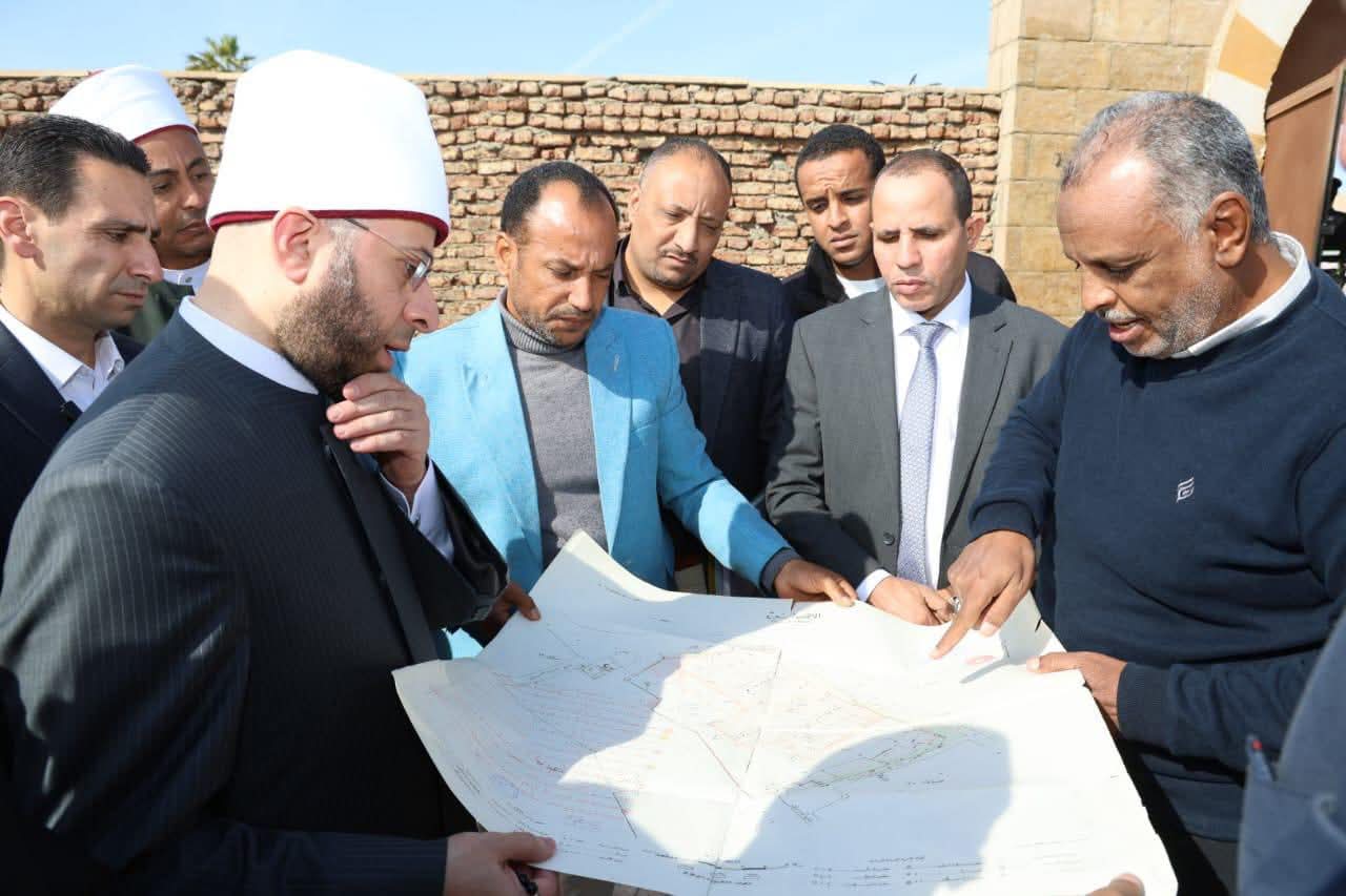 وزير الأوقاف يتفقد وقف سيدي يوسف أبو الحجاج الخيري بالأقصر