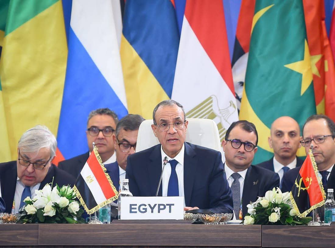 وزير الخارجية يستعرض رؤية مصر للأمن والتنمية في أفريقيا خلال منتدى الشراكة الروسية-الأفريقية