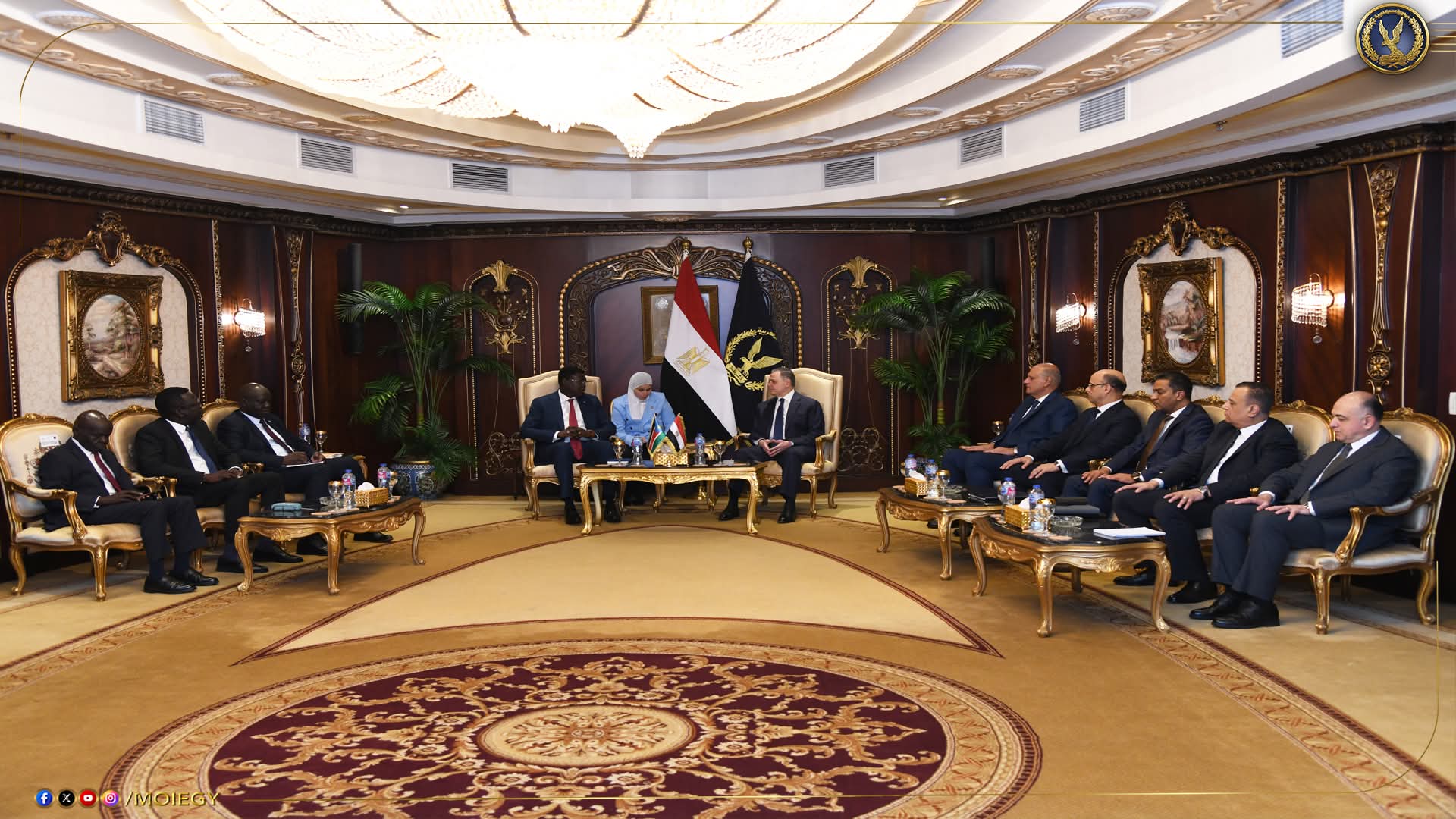 وزير الداخلية: الروابط التاريخية بين مصر وجنوب السودان تمثل أساسًا للتعاون المشترك