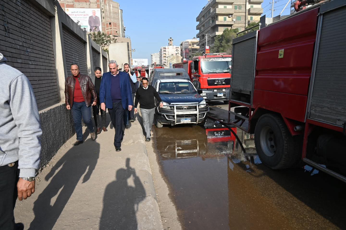 السيطرة على حريق مسرح مدرسة طنطا الزراعية .. والمحافظ يثمن جهود الحماية المدنية