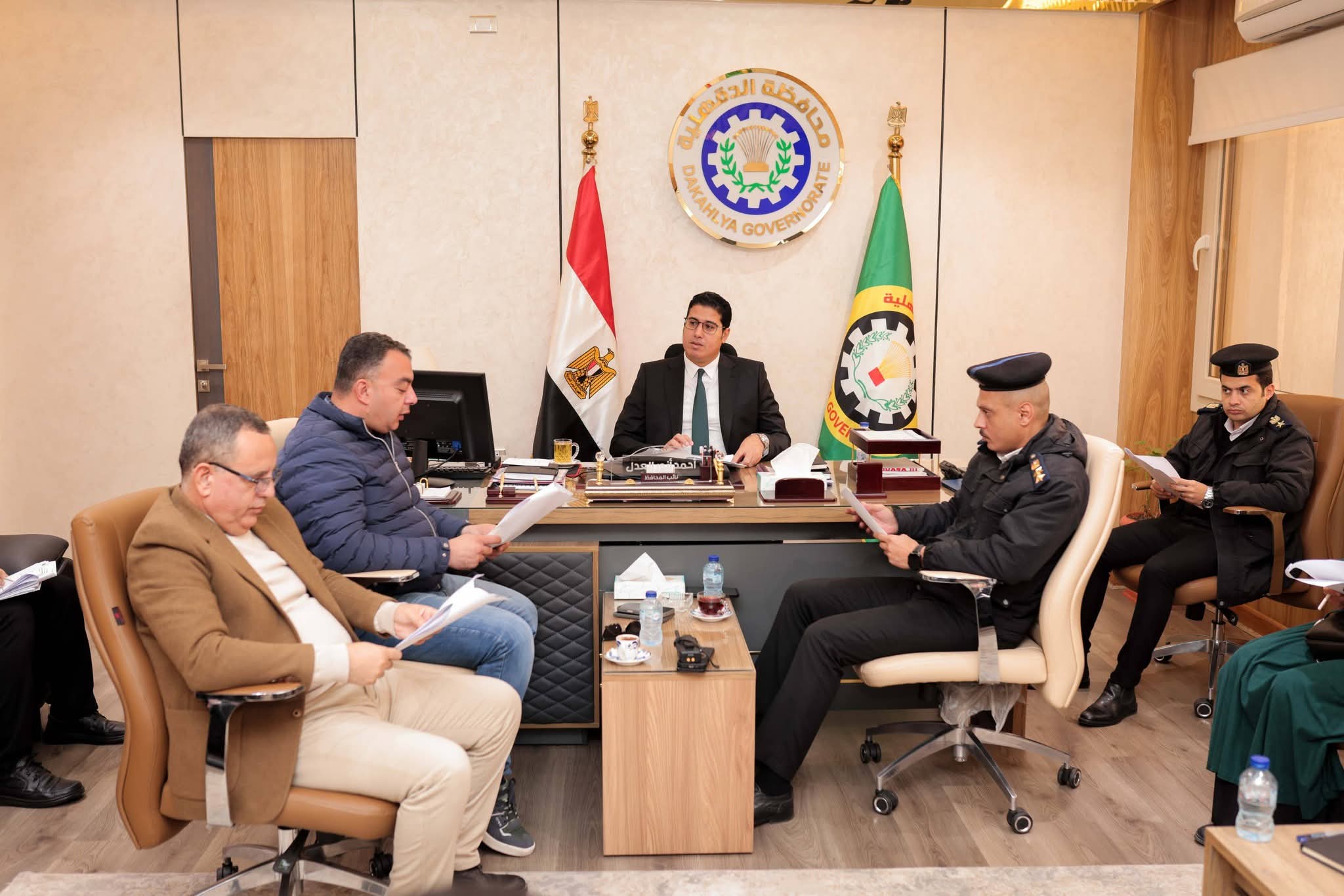 نائب محافظ الدقهلية يترأس اجتماع مجلس إدارة مشروع الأسواق والسويقات
