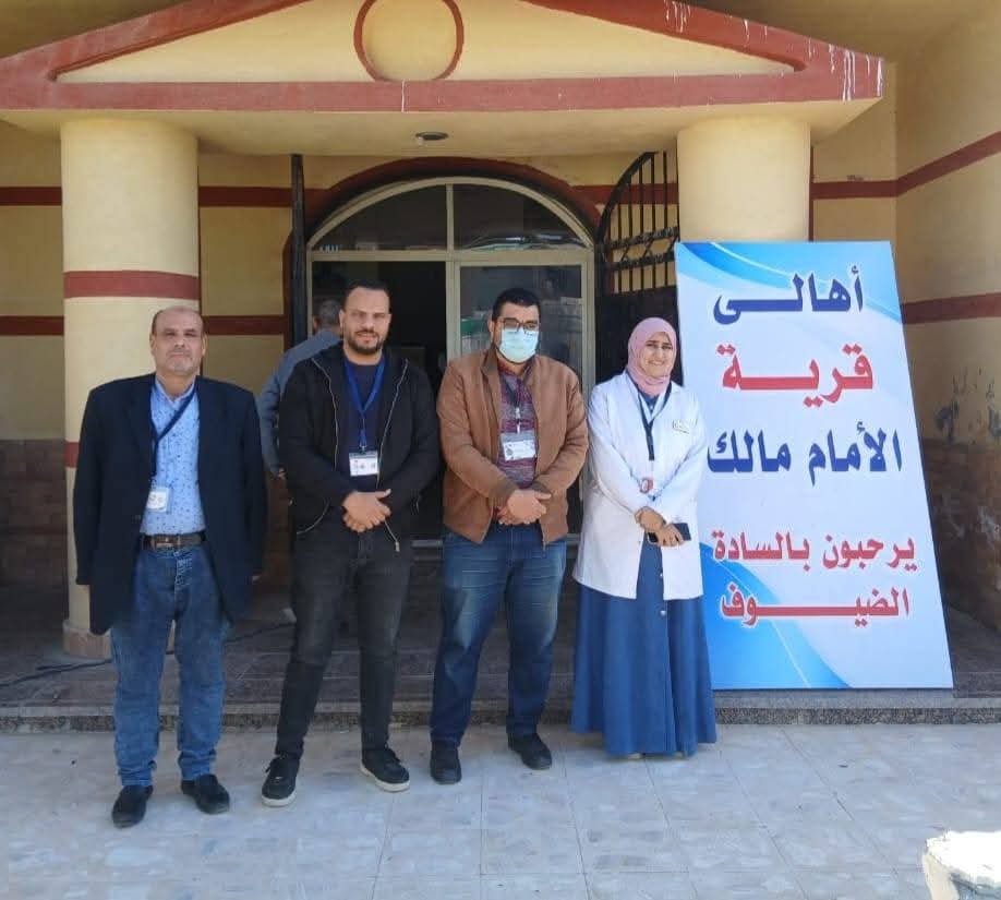 الكشف على ٥٩٩ مواطن خلال قافلة طبية مجانية بقرية الإمام مالك بالبحيرة