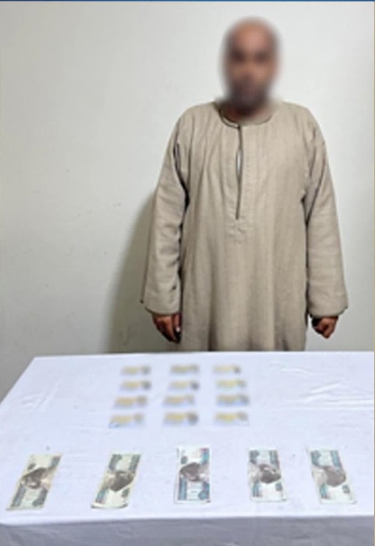 ضبط شخص بحوزته مبالغ مالية للتأثير على الناخبين في نجع حمادي 